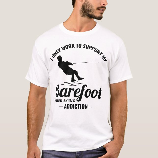 Camiseta Esquí descalzo Deportes náuticos Motociclismo (Anverso)