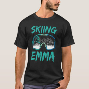 Camiseta Esquí Emma Ski Skier Hobby Winter Sports