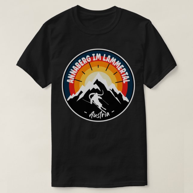 Camiseta Esquí En Annaberg im Lammertal Austria (Diseño del anverso)