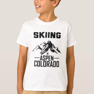 Camiseta Esquí en Aspen Colorado
