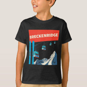 Camiseta Esquí en Breckenridge - retro esquí en Breckenridg