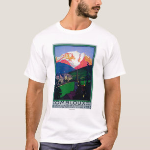 Camiseta Esquí en el poster promocional de Combloux