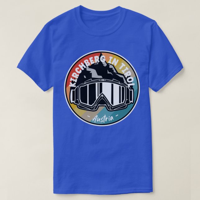 Camiseta Esquí en Kirchberg en Tirol Austria (Diseño del anverso)