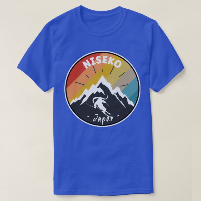 Camiseta Esquí En Niseko Japón (Diseño del anverso)