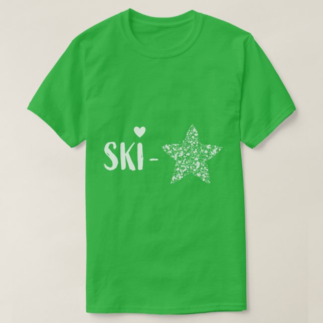 Camiseta Esquí en Ski River (Diseño del anverso)