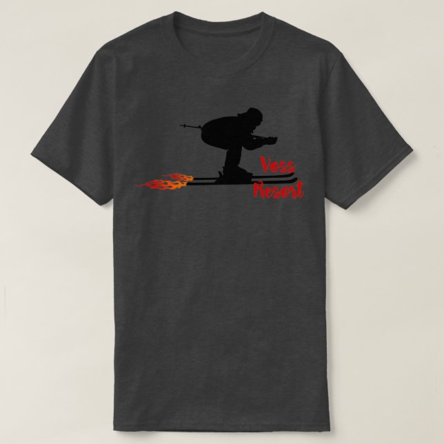 Camiseta Esquí en Voss Resort (Diseño del anverso)