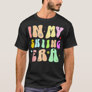 Camiseta Esquí Esquí Nieve Deportes Retro Funny Ski Snowboa