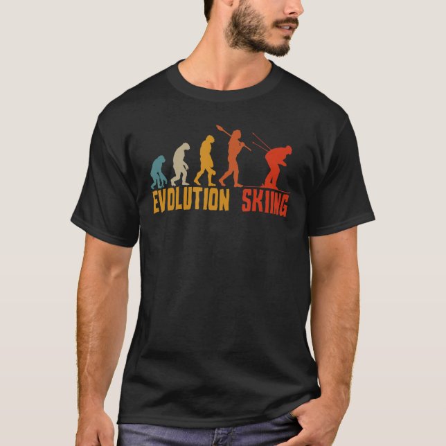 Camiseta Esquí Evolution Gear Para Esquíes Diseños 2 (Anverso)