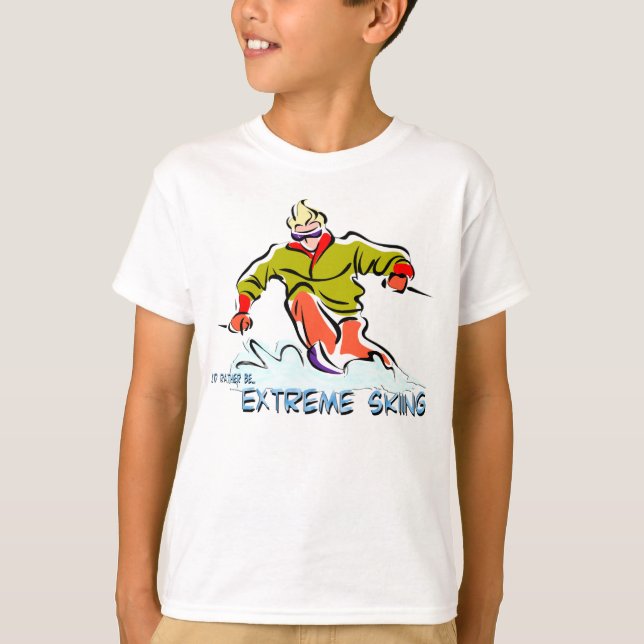 Camiseta Esquí extremo (Anverso)