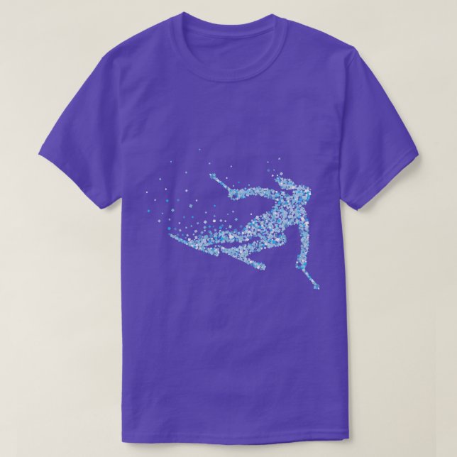 Camiseta Esquí femenino (Diseño del anverso)