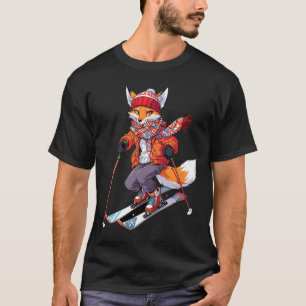 Camiseta Esquí Fox Ski Winter Snow 1