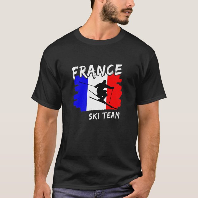 Camiseta Esquí Francia  (Anverso)
