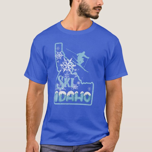 Camiseta Esquí Idaho (Anverso)