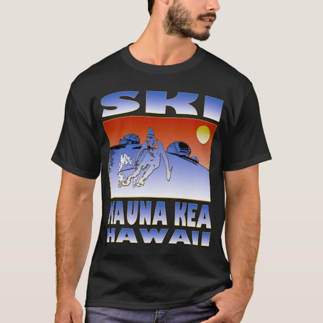 Camiseta Esquí Mauna Kea (Anverso)