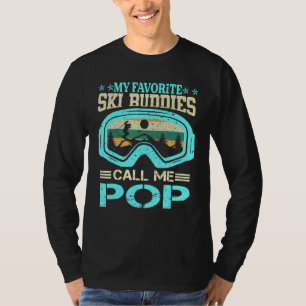 Camiseta Esquí - Mis compañeros favoritos de esquí me llama