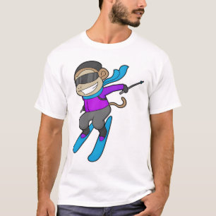 Camiseta Esquí Monkey Skier
