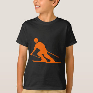 Camiseta Esquí - Naranja