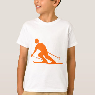 Camiseta Esquí - Naranja