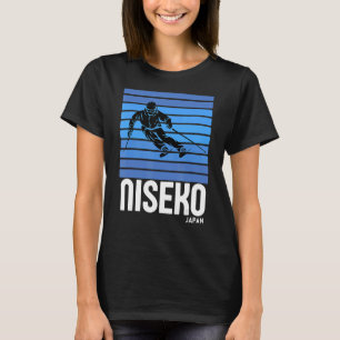 Camiseta Esquí Niseko Japón Deportes de Invierno Vintage Es