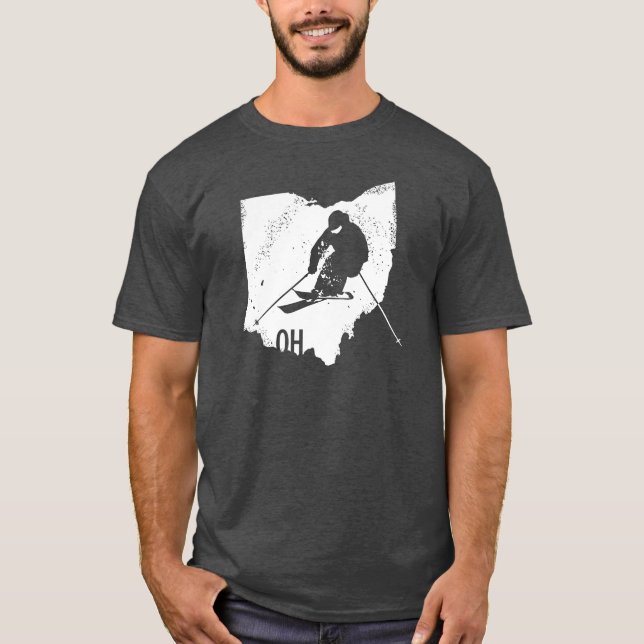 Camiseta Esquí Ohio (Anverso)