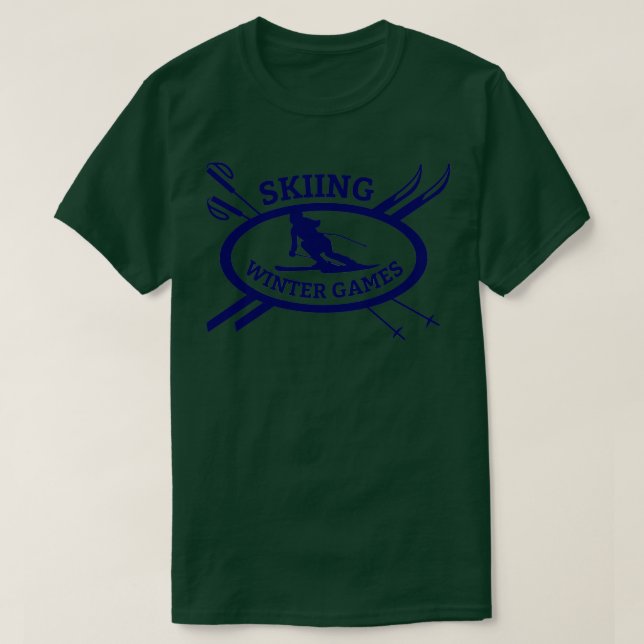 Camiseta Esquí Raro Deportes (Diseño del anverso)