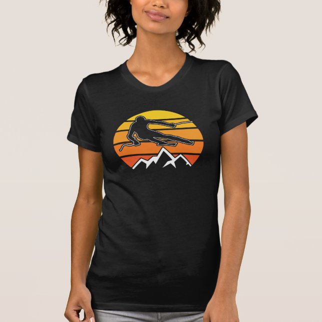 Camiseta Esquí Retro (Anverso)