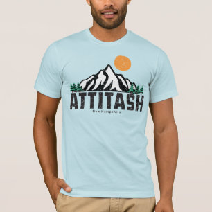 Camiseta Esquí Retro Attitash Mountain