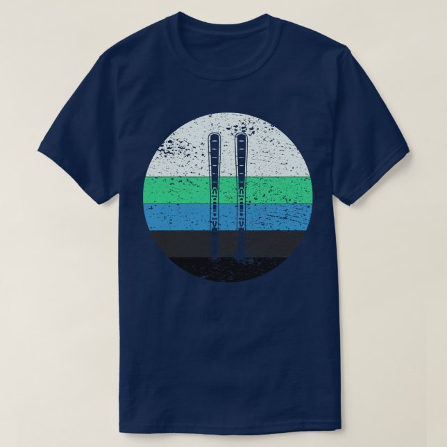 Camiseta Esquí Retro Ski 2 (Diseño del anverso)