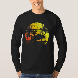Camiseta Esquí Retro Sunset Jet Ski Water Sports Jet Skip