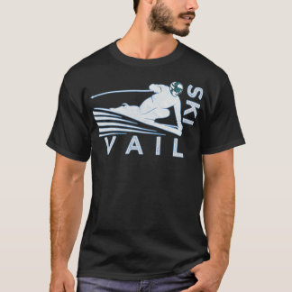Camiseta Esquí Retro Vail    ColoradoVintage Snow Ski