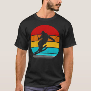 Camiseta esquí retro vintage