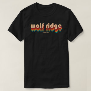 Camiseta Esquí Retro Wolf Ridge