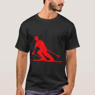 Camiseta Esquí - Rojo