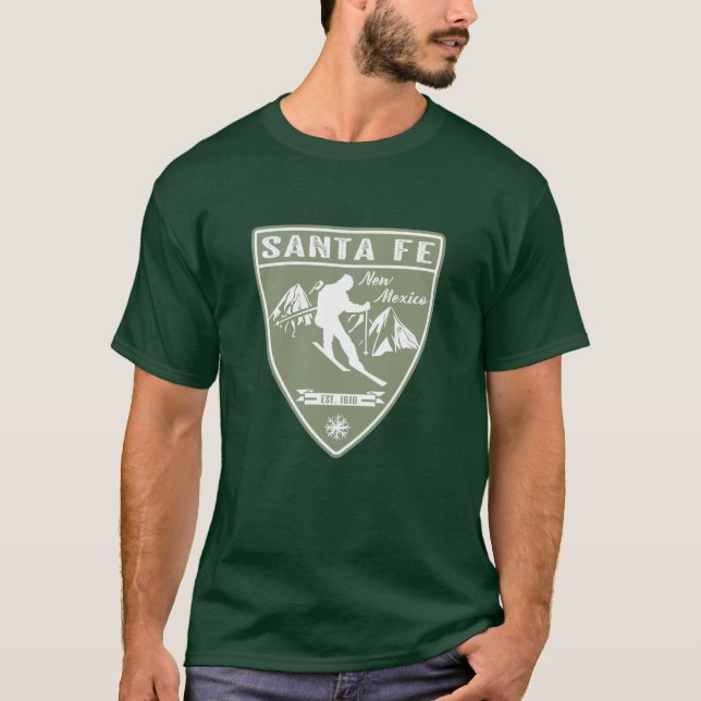 Camiseta Esquí Santa Fe Nuevo México (Anverso)
