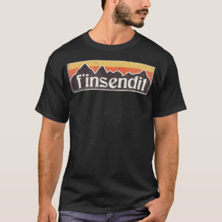 Camiseta Esquí Snowboard Enviar finsendit divertido