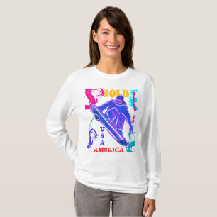 CAMISETA ESQUÍ SOBRE TABLA