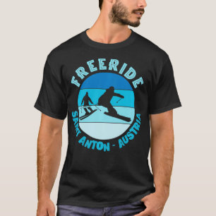 Camiseta Esquí St Anton Austria Freeride