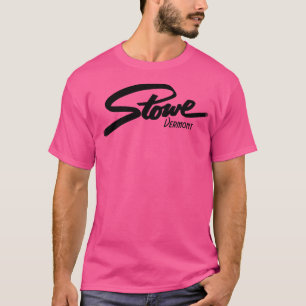 Camiseta Esquí Stowe Vermont Ski Mountains Snowboard Typog