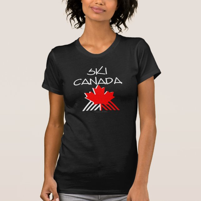 Camiseta Esquí SUPERIOR Canadá (Anverso)