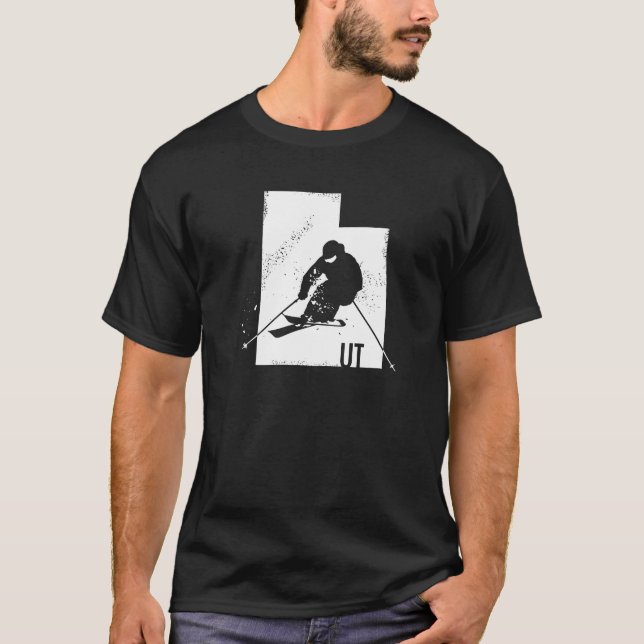 Camiseta Esquí Utah (Anverso)