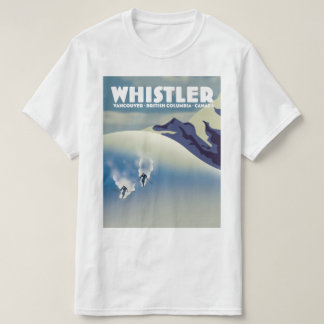 Camiseta Esquí Whistler Columbia Británica Canadá