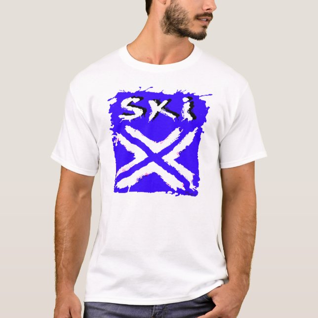 Camiseta Esquí X (Anverso)