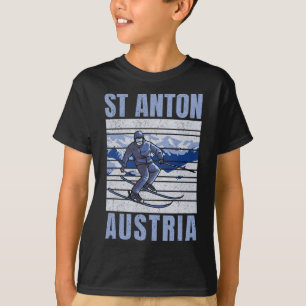 Camiseta Esquí Y Esquí Apres - Deportes De Invierno St Anto