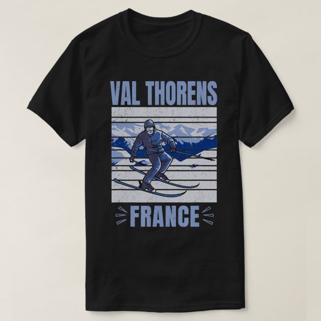 Camiseta Esquí y esquí Apres Deportes de invierno Val Thore (Diseño del anverso)