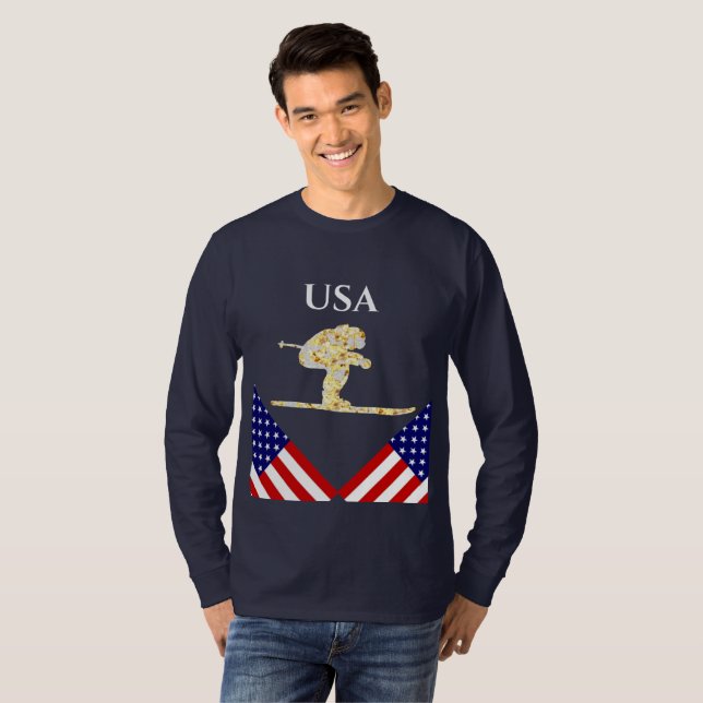 CAMISETA ESQUIADOR (Anverso completo)