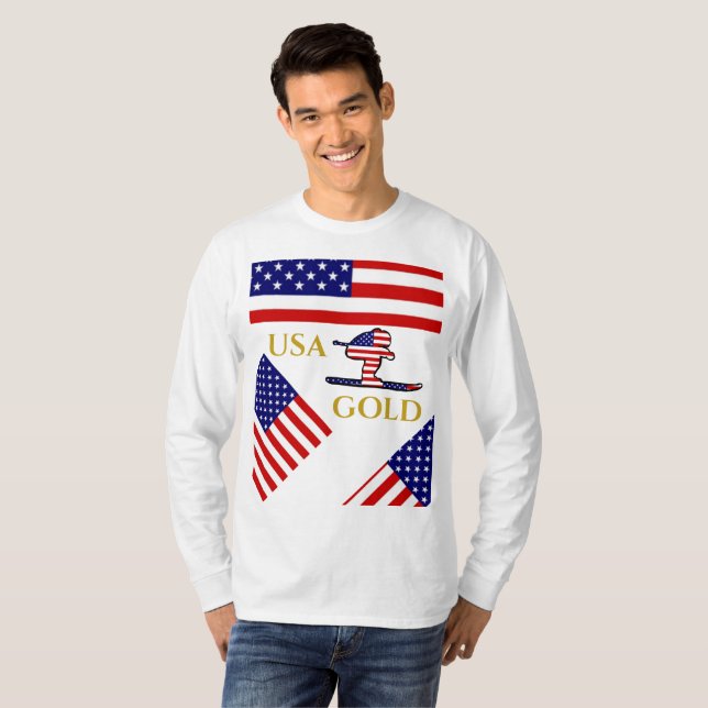 CAMISETA ESQUIADOR (Anverso completo)