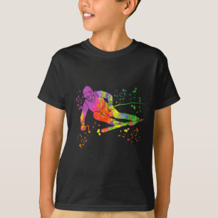 Camiseta Esquiador alpino deportes de invierno esquí nórdic
