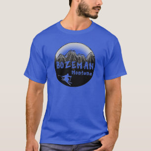 Camiseta Esquiador artístico Bozeman Montana