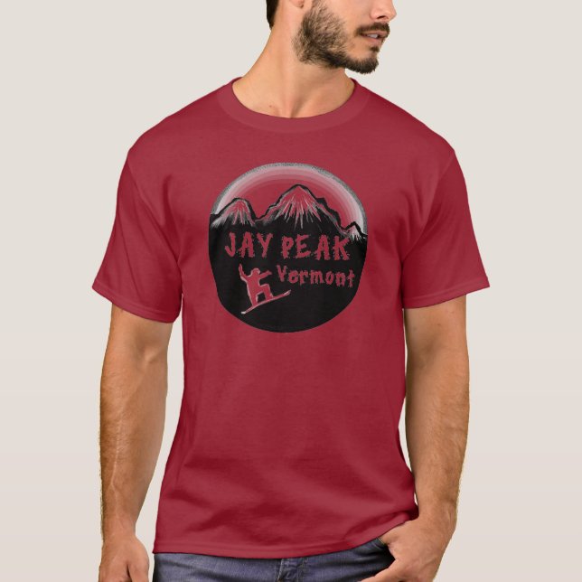 Camiseta Esquiador artístico máximo de Jay Vermont (Anverso)