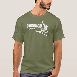 Camiseta Esquiador de Durango Colorado